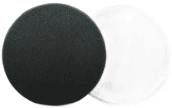 5" x 1" U.S. Black 80 PPI Foam Pad